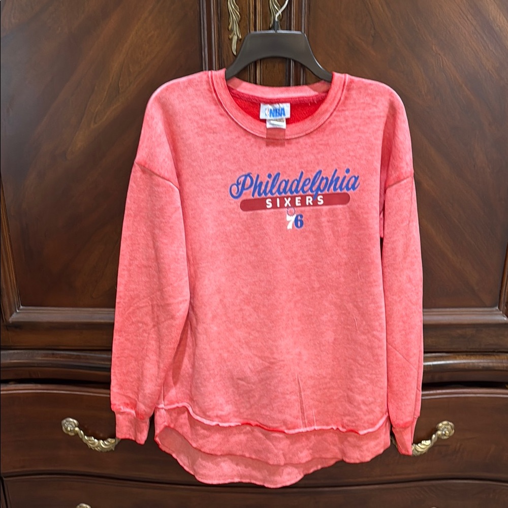 Philadelphia 76ers Red NBA Sweatshirt